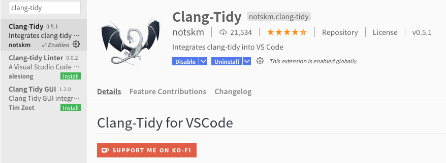 clang-tidy plugin